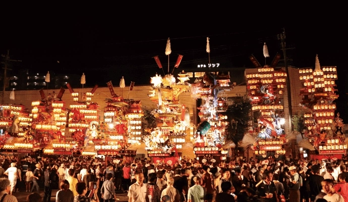 日田祇園・日田祇園山鉾集団顔見世