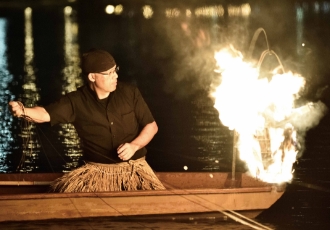 「屋形船」と「鵜飼い鑑賞」